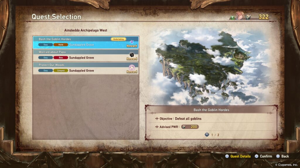 Granblue Fantasy Relink Multiplayer Quest Selection