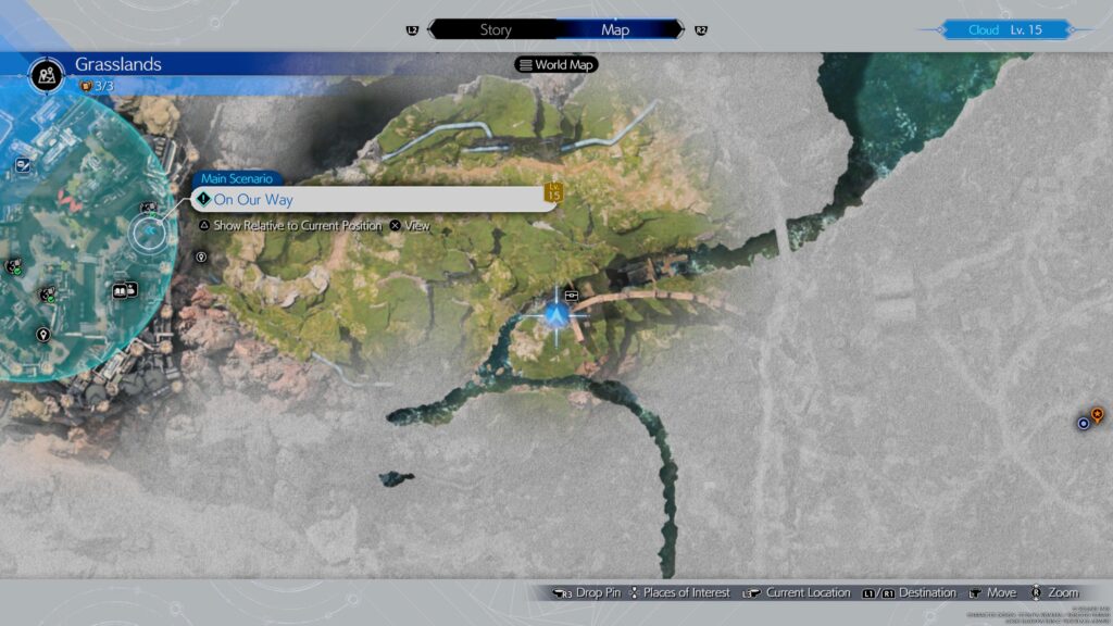 Thresher Waterwheel First Chest Location Map