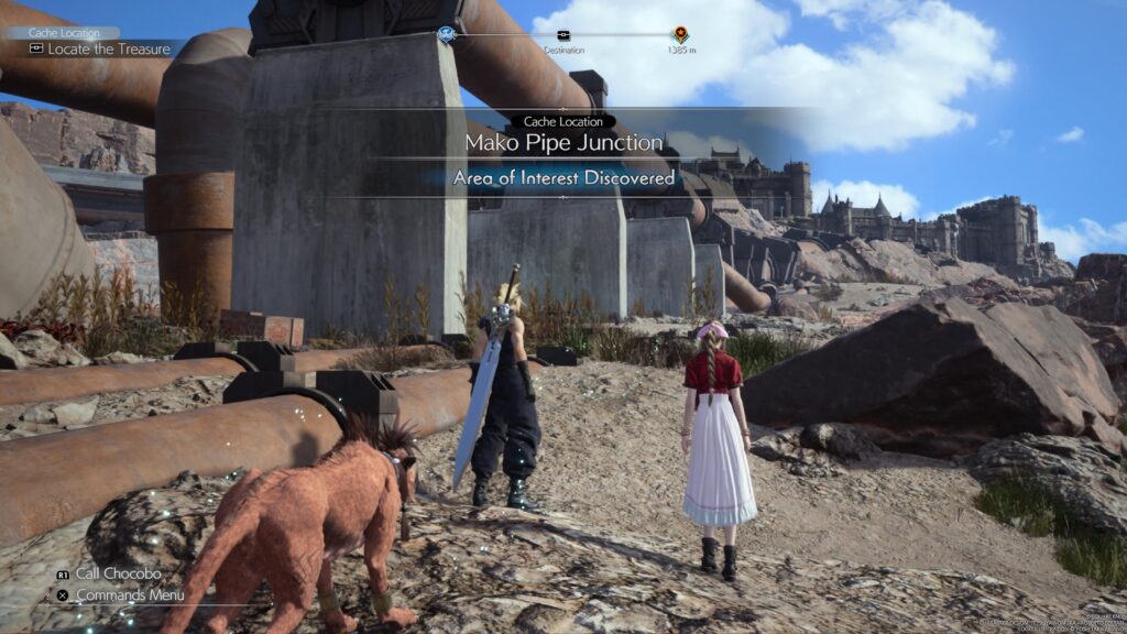 Majoe Pipe Junction Cache Location