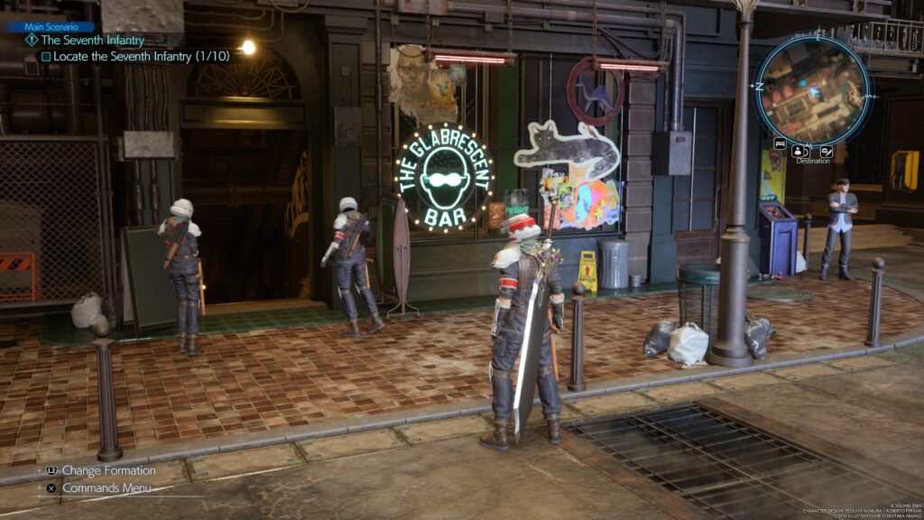 The Glabrescent Bar Final Fantasy VII Rebirth