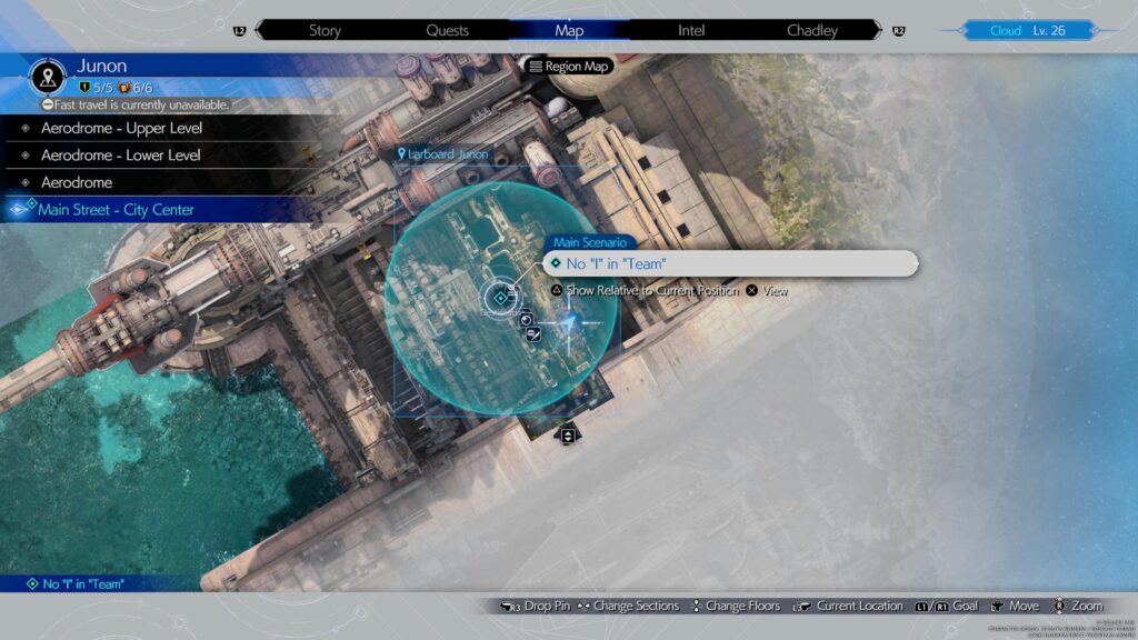 The Glabrescent Bar Map Final Fantasy VII Rebirth