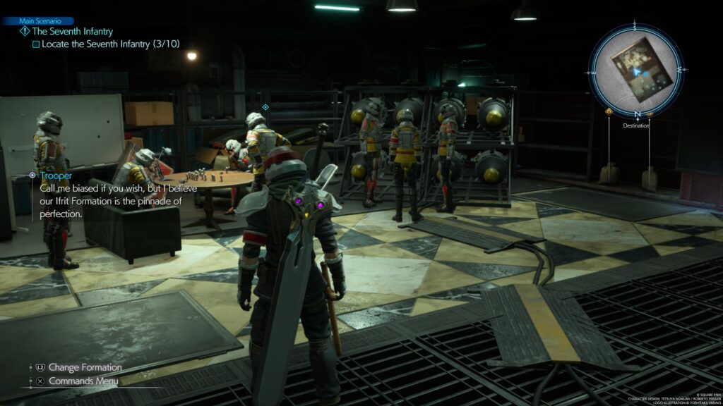 Seventh Infantry Larboard Garrison Troops