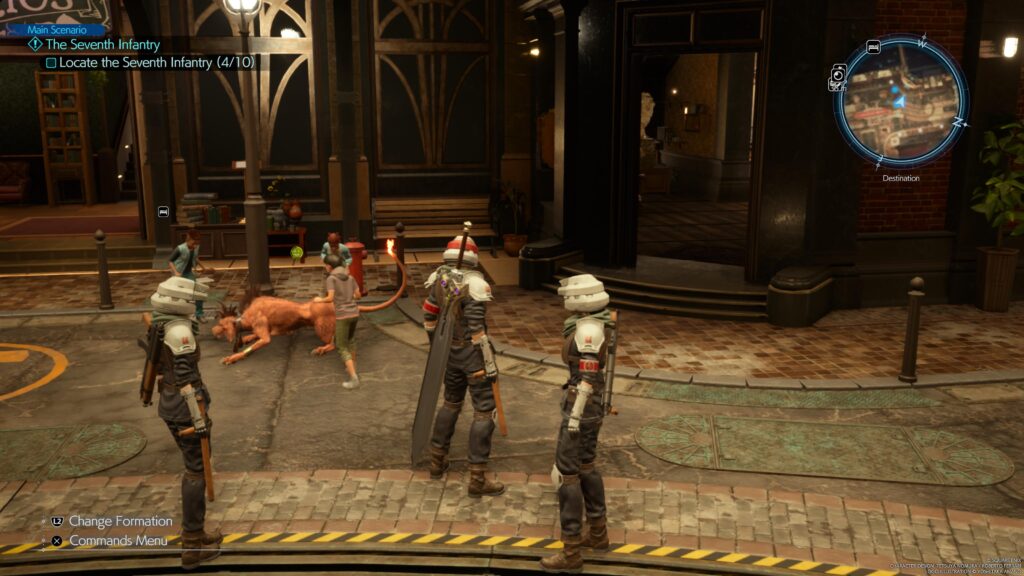 Final Fantasy VII Rebrith Barracks Location