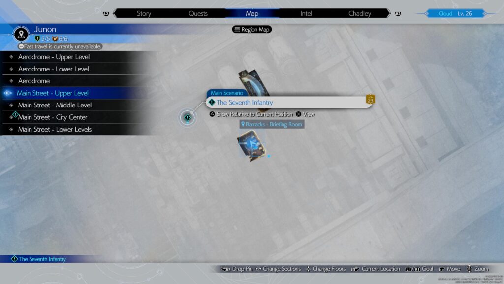 Baracks Briefing Room Map