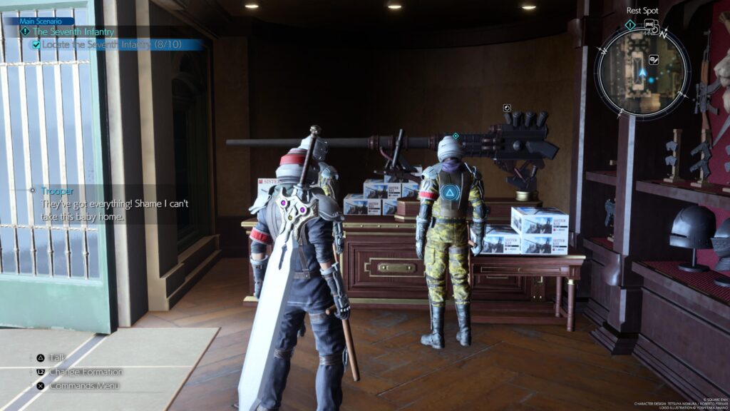 Seventh Infantry The Full Arsenal Location