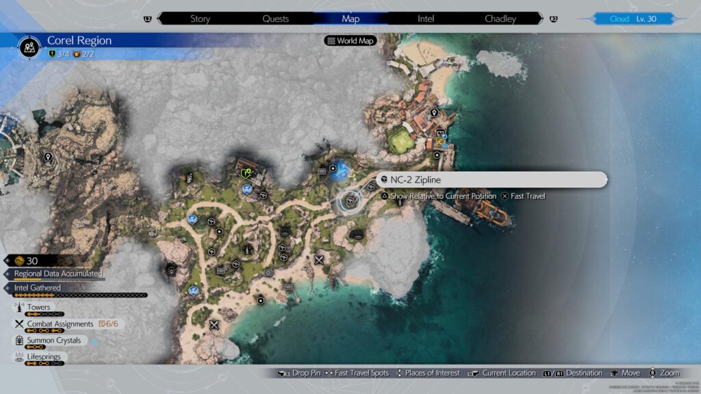 Final Fantasy VII Rebirth Zipline 2