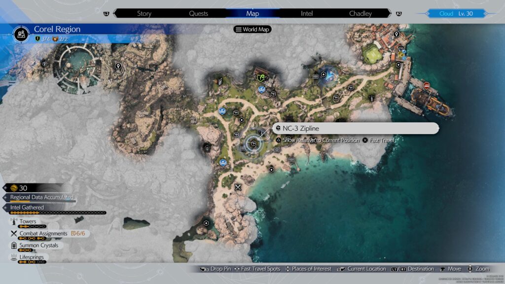 Final Fantasy VII Rebirth Zipline 3