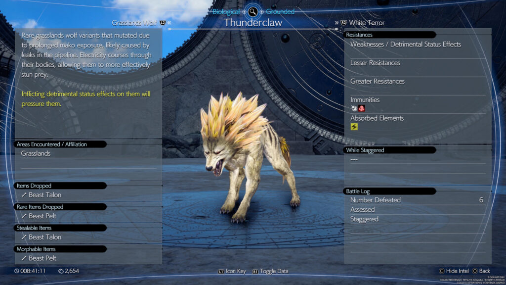 Thunderclaw Final Fantasy VII Rebirth