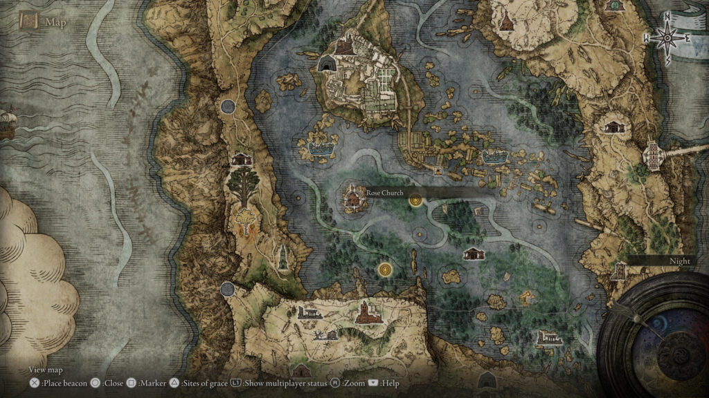 The Rose Chruch Location