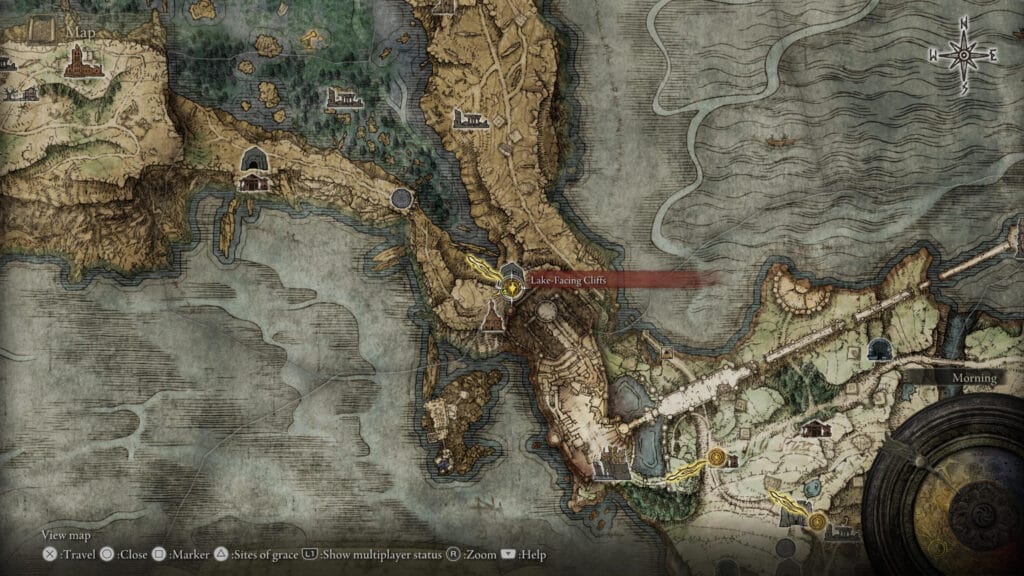 Elden Ring Liurnia of the Lake Site of Grace