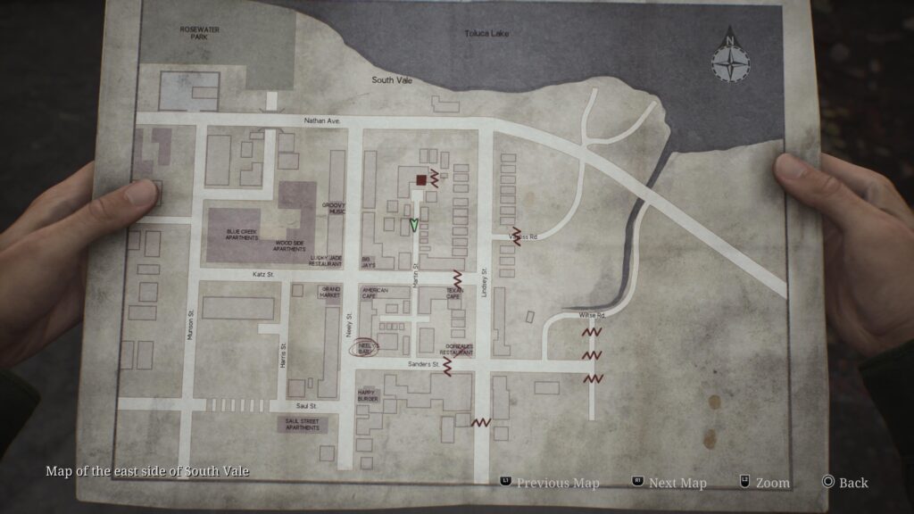 Silent Hill 2 Remake Map