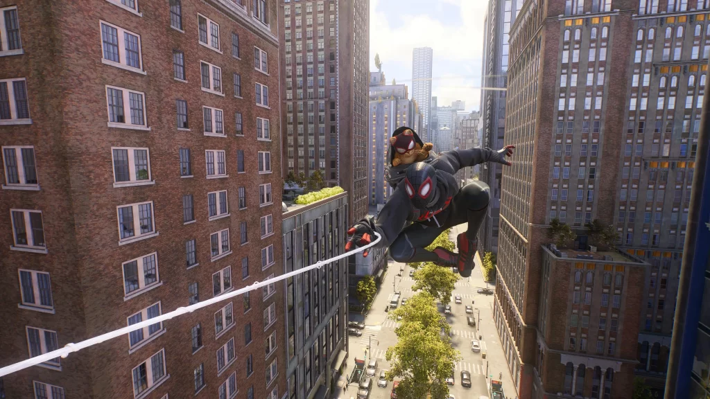 Spider-Man 2 Swinging