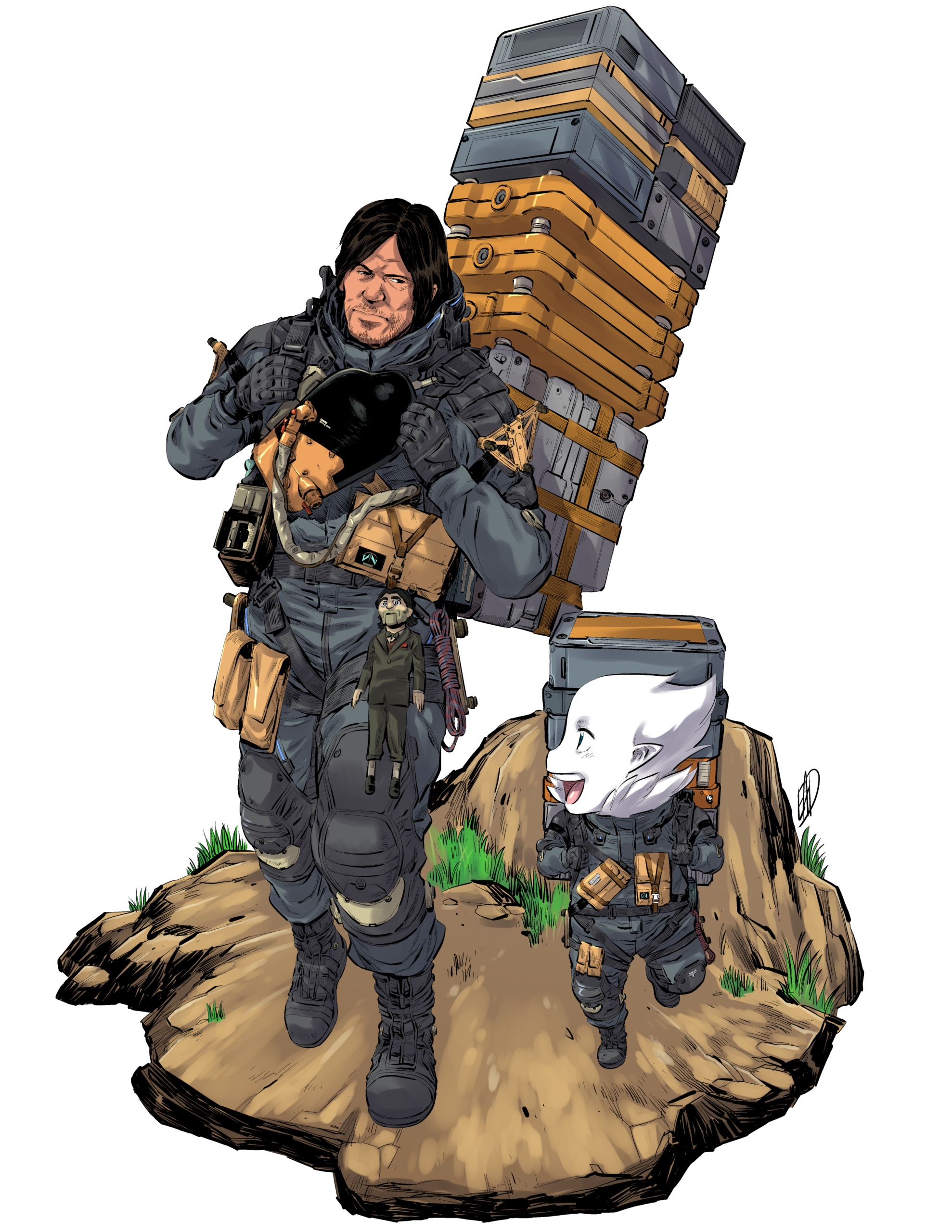 Death Stranding Review Art