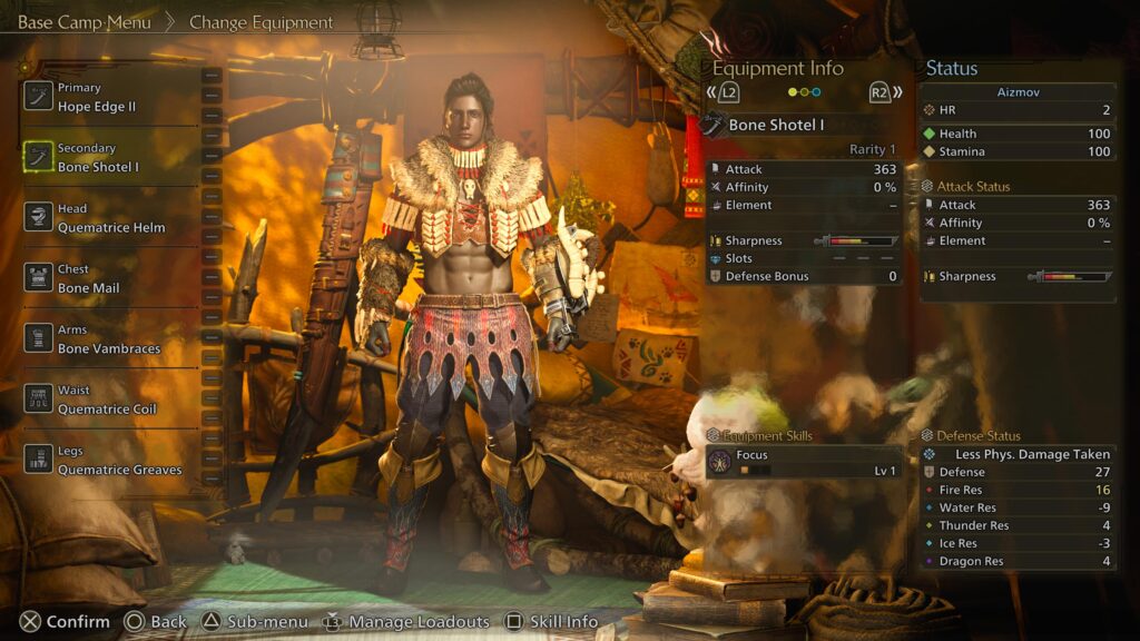 Monster Hunter Wilds UI