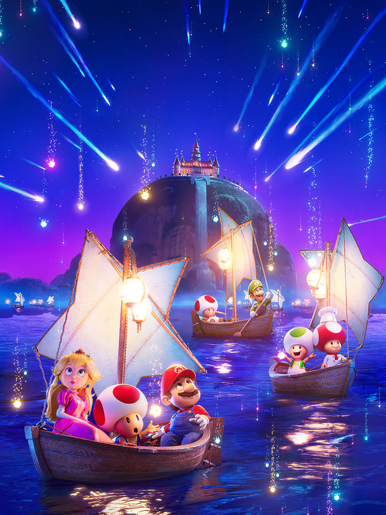 Super Mario Galaxy Movie Poster 1