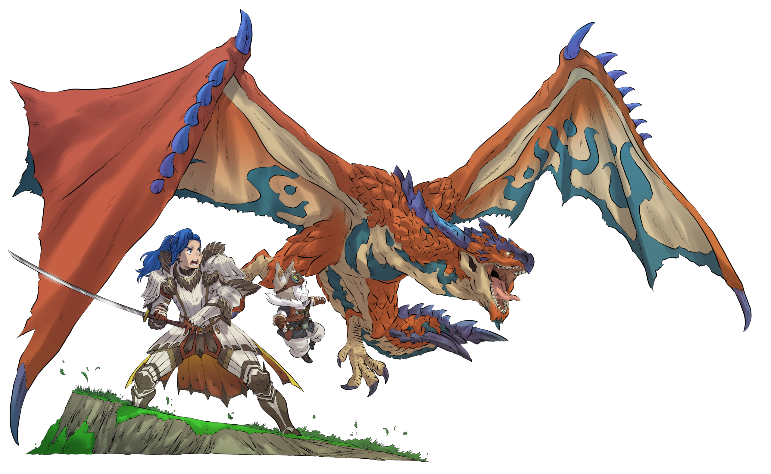 Monster Hunter Stories 3 Review Art